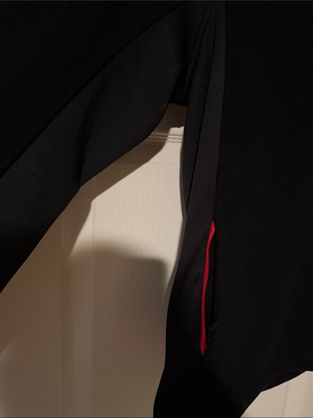 Spyder Men's Black Quarter-Zip Pullover with Red Accents - Picture 4 of 9